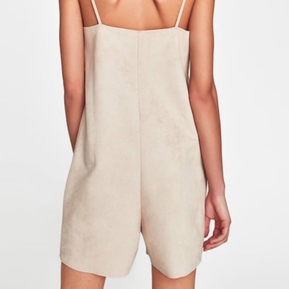 Zara faux suede romper - Picture 2 of 2